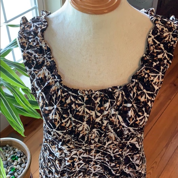 Axcess Print Dress w/ String Tieback Medium - Picture 3 of 7